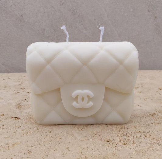 Bougie sac à main inspiration CH